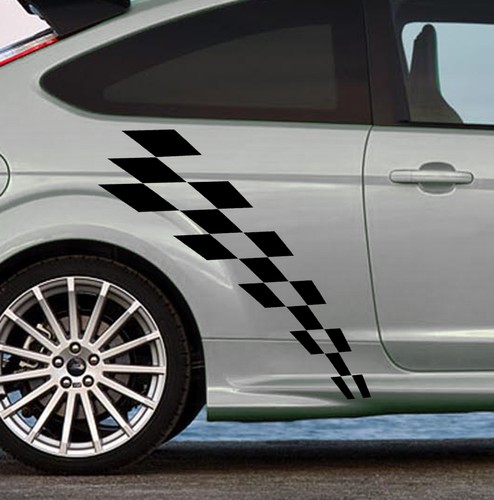 Auto checkered strips for - x,