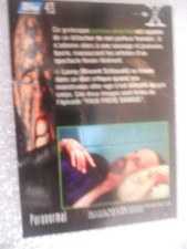 carte x files n°43 jumeau