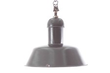 Ancienne Lampe Émaillée Art