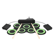 Batterie électronique pad percussions pas cher électrique USB pads multiple kit