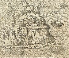 Crète Andre Thevet (1504-1592) Grue de l'ile kalogeros vers 1560