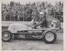 Bud Fisher Midget Car #5 Dirt