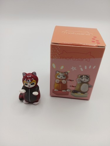 Mofusand figurine panda roux - figurine,