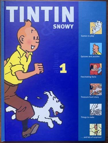 Tintin and snowy album volume - and,