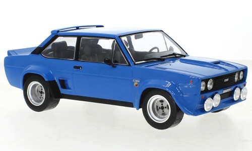 Fiat 131 abarth bleu - fiat,