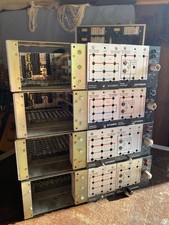 STUDER A80 PREAMP LOT DE 4 CHASSIS (pour pieces)