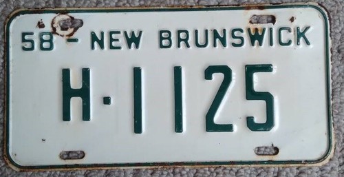 1958 new brunswick canada - new, brunswick,