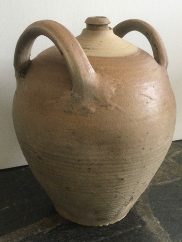 Ancienne grande toule huile - toule, a