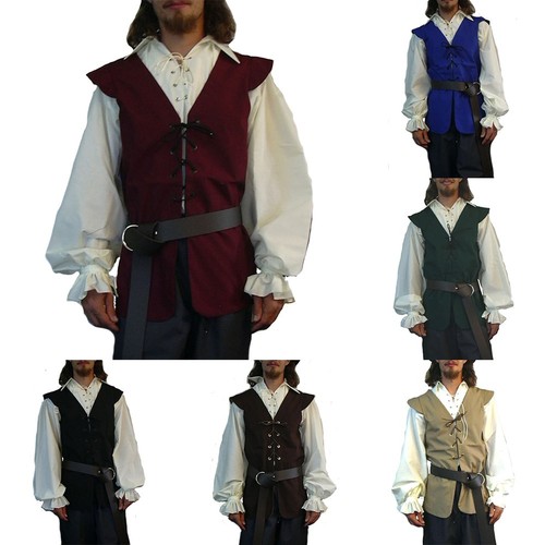 Gilet pirate médiéval - , pour