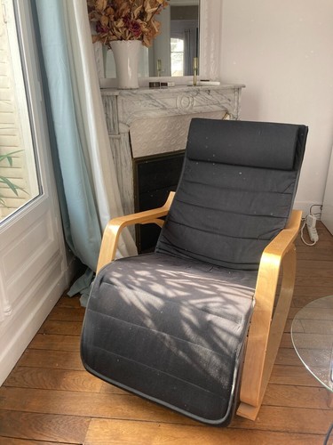 Fauteuil bascule bois - à, /