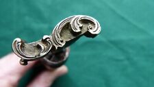 OUTIL ANCIEN BRONZE RELIURE RELIEUR FER A DORER FLEURON
