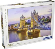 Clementoni Puzzle 1000 pièces Tower Bridge 39022 High Quality Collection