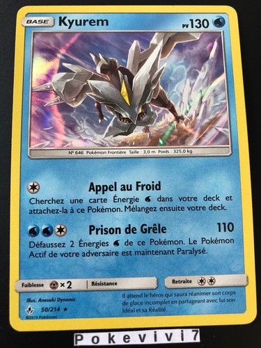 Carte pokemon kyurem - carte, 50/214