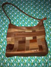 Sac patchwork en cuir