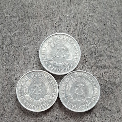 Ddr lot pièces mark - 1, 1975