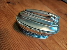 Briquet De Table Métal Argenté Marque Ronson