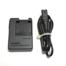 CASIO BC 60L CHARGEUR BATTERIE OFFICIEL APPAREIL PHOTOS CAMERA OCCASION TESTE