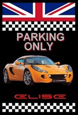plaque " PARKING ONLY LOTUS