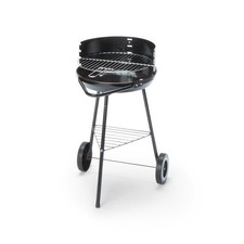 Barbecue A Charbon de Bois Diamètre Ø CM 42 X 5.3 BBQ Cooky 44 Avec Chariot