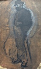 EDGAR DEGAS, "l'homme au
