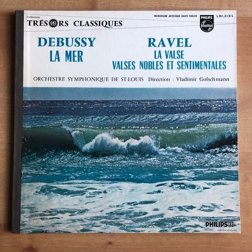 Disque 33t debussy - "la, mer"