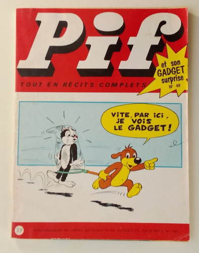 Bd pif gadget avec - w, 4