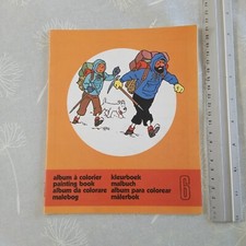 Album à colorier TINTIN # 6 -