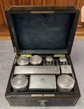 Tahan Paris Rare coffret de voyage en marquéterie Boulle époque Napoléon III