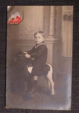 CARTE PHOTO JOUET ANCIEN