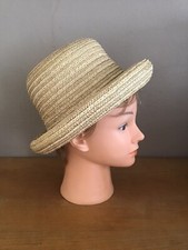 Chapeau paille Enfant T52 6 ans environ