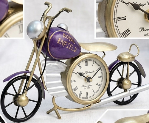 Horloge table moto - moto, vintage