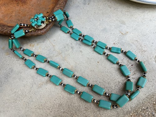 Collier ancien perles - , de