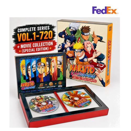 Dvd naruto complet - dvd,