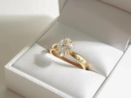 Bague solitaire argent 925 - bague, en