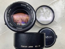 Objectif Canon OLD FD 50mm f1,4 "chrome nose"