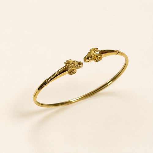 Bracelet tête bélier - bracelet, en
