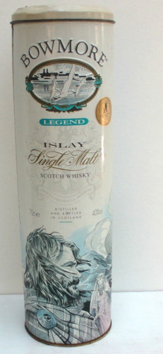 Boîte métal whisky bowmore - métal,