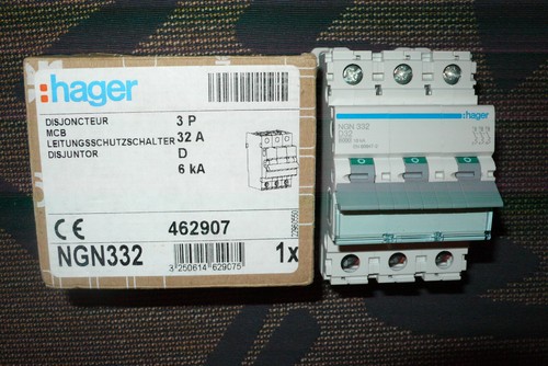 Disjoncteur triphase 32a - triphase,