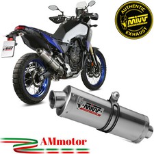 Mivv Yamaha Tenere' 700 2021 Pot D' Echappement Moto Exhaust Oval Inox Approuve