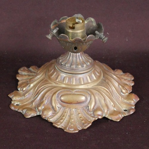 Rosace plafonnier laiton - plafonnier, en