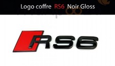 LOGO AUDI RS6 Arrière Coffre