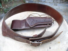 CEINTURON + HOLSTER EN CUIR