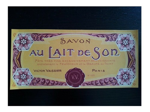 Ancienne étiquette victor - étiquette,