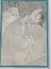 JEANNE DUBOUCHET LAVIS DESSIN