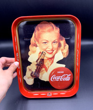 Plateau publicitaire coca-cola en métal