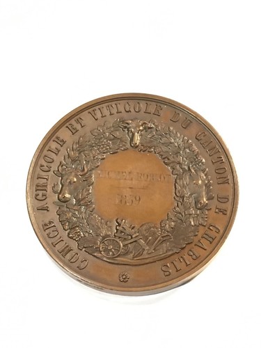 Médaille agricole viticole - et,
