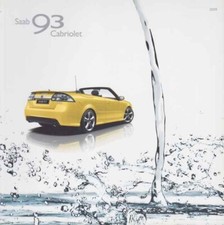 Catalogue Brochure SAAB 9.3 Cabriolet 06/2008 France