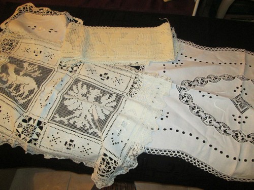 Lot napperons chemins de - de, 36