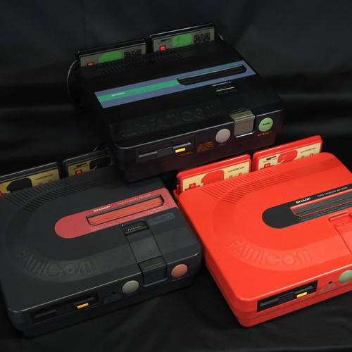 Sharp twin famicom console - twin,
