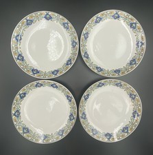 4 Assiettes à Dessert U&C Sarreguemines Tunis Ø 17,6cm Bon état